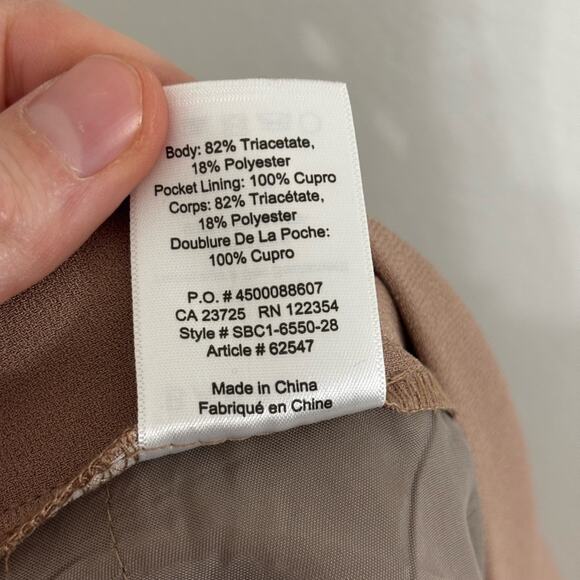 Babaton Aritzia Side Stripe Conan Trousers in Mauve Pink - Size 10 - Picture 7 of 7